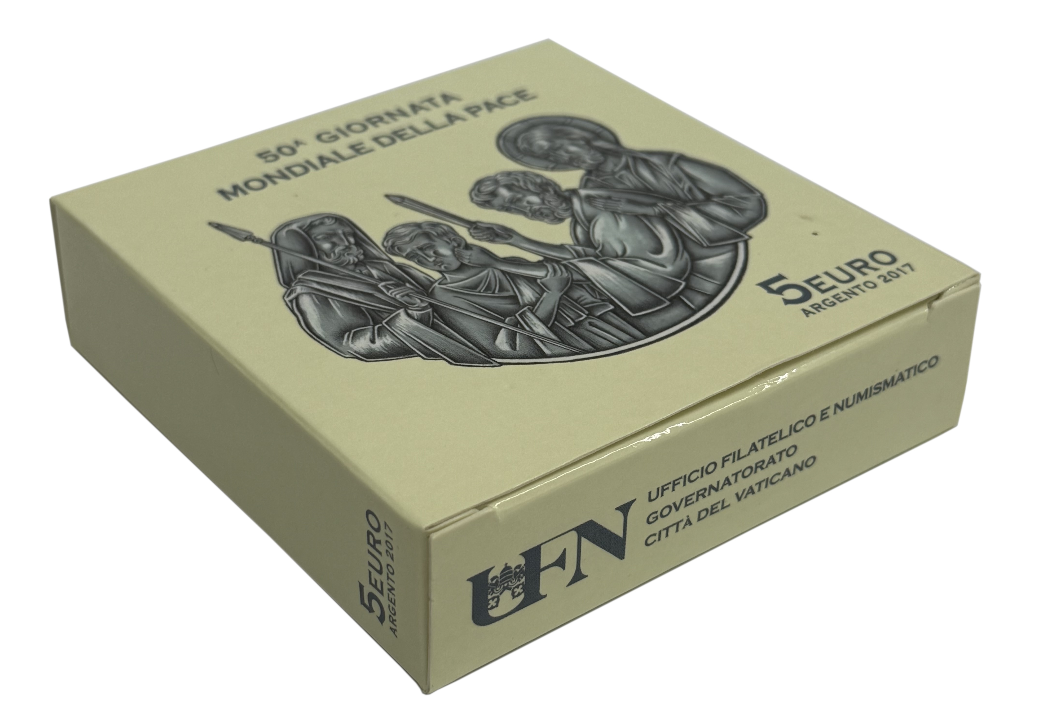 5 евро 2017 года Ватикан «Всемирный день молодежи» — Фото №4