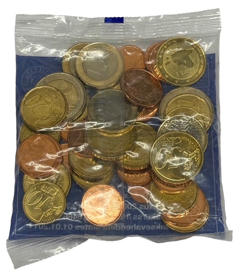 Стартовый набор евромонет 2010 года Эстония — Фото №2