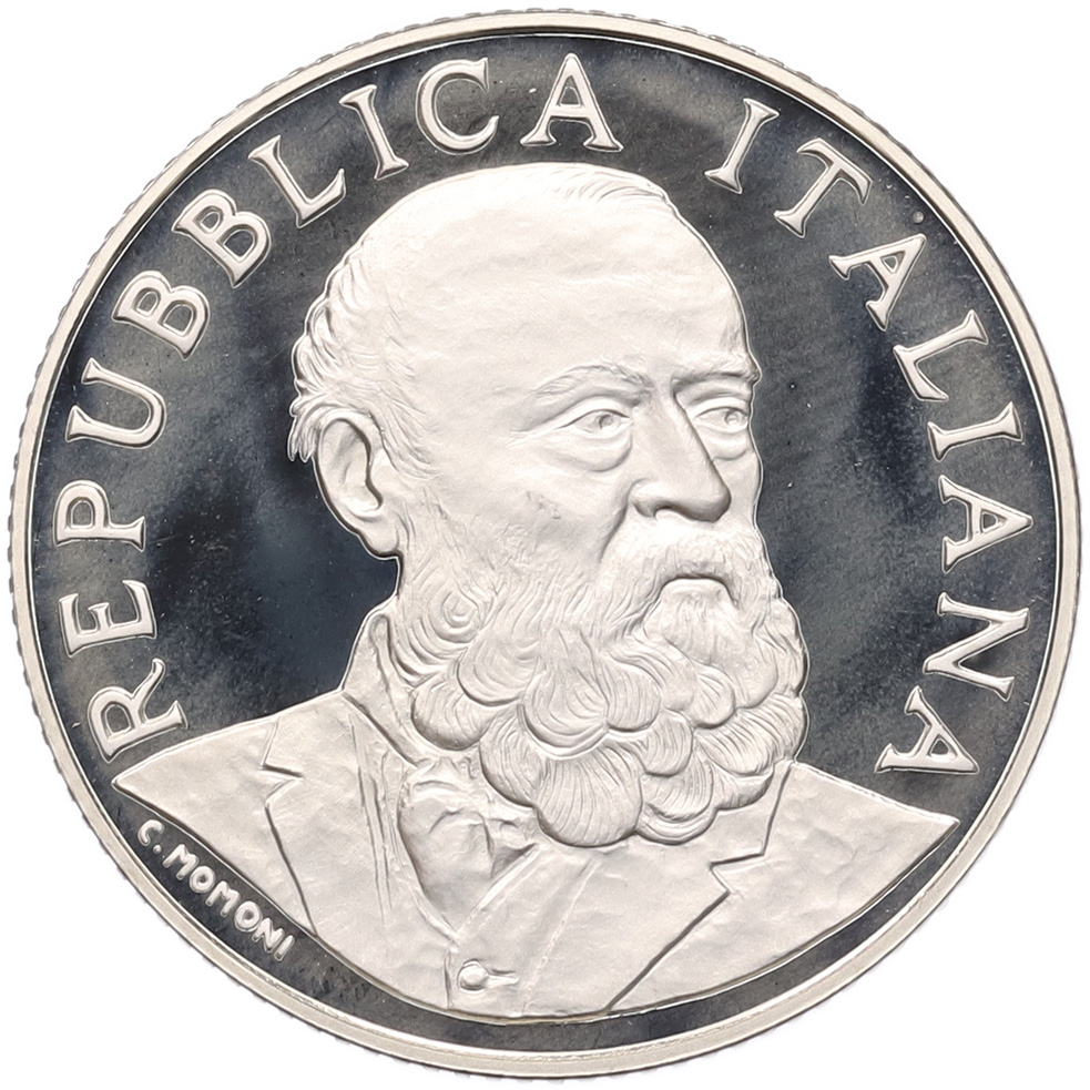 5 евро 2008 года Италия «200 лет со дня рождения Антонио Меуччи» — Фото №2