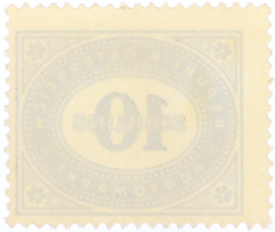 Почтовая марка 10 шиллингов 1947 года Австрия — Фото №2