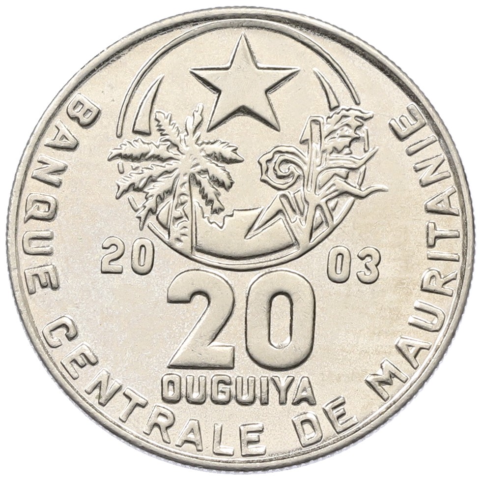 20 угий 2003 года Мавритания — Фото №1