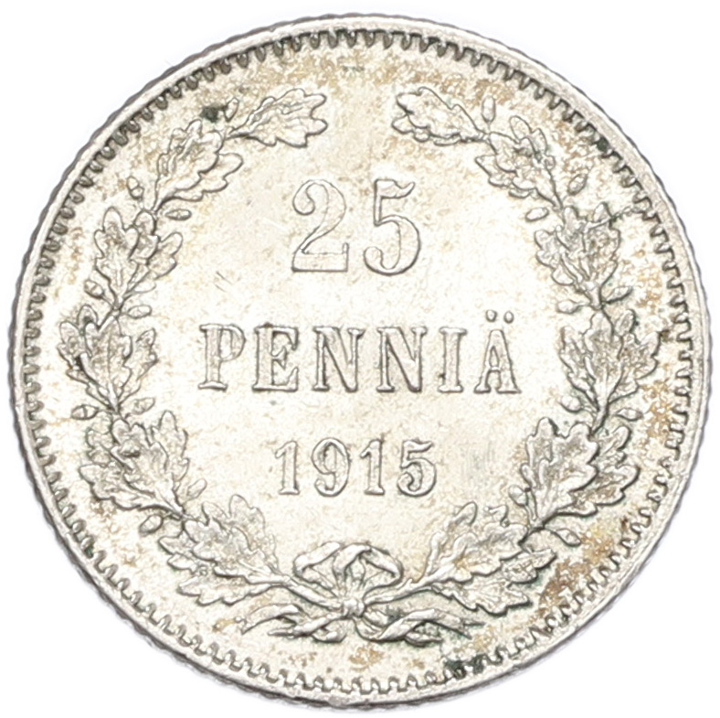 25 пенни 1915 года Русская Финляндия — Фото №1