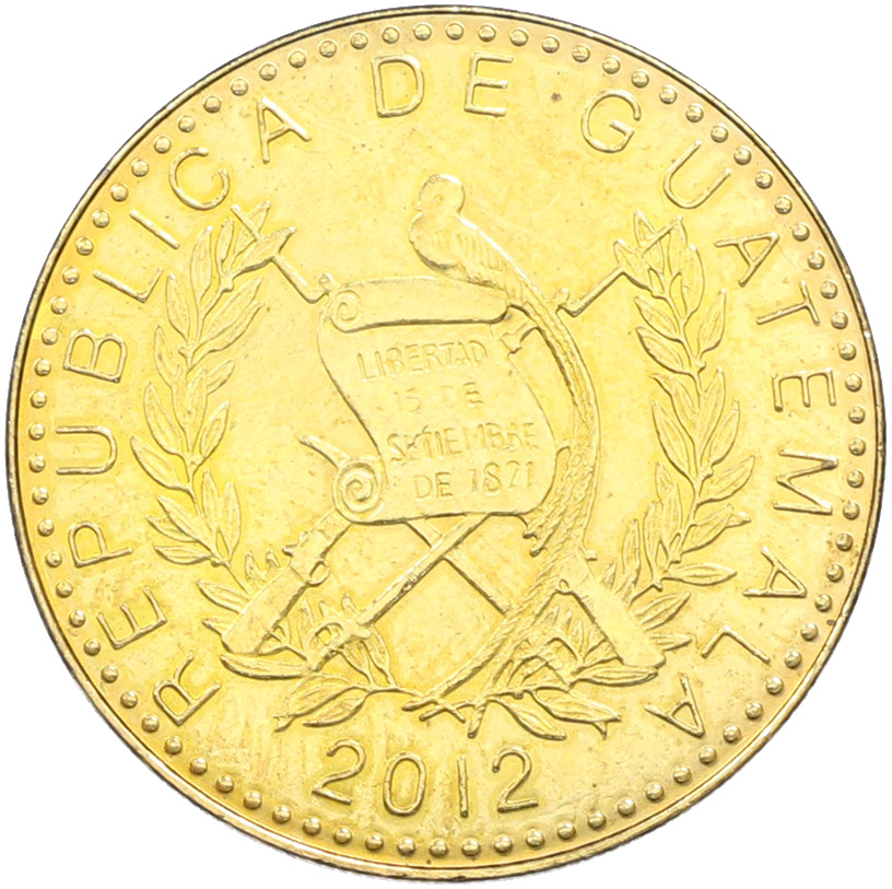 50 сентаво 2012 года Гватемала — Фото №2