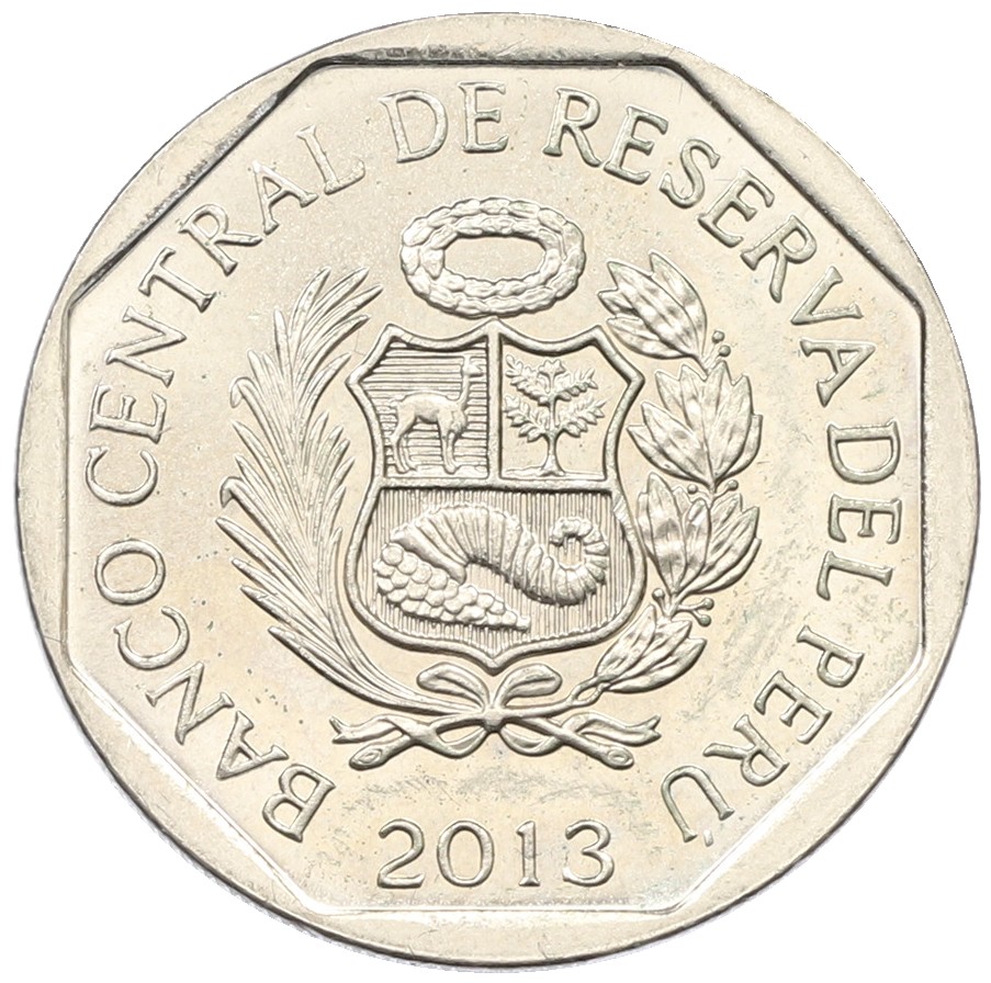 1 новый соль 2013 года Перу «Природные ресурсы Перу — Киноа» — Фото №2