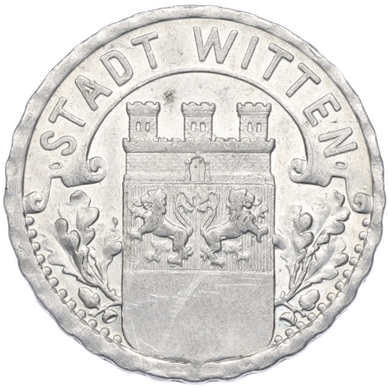 50 пфеннигов 1920 года Германия — город Виттен (Нотгельд) — Фото №1