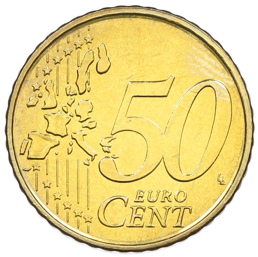 50 евроцентов 1999 года Бельгия — Фото №2