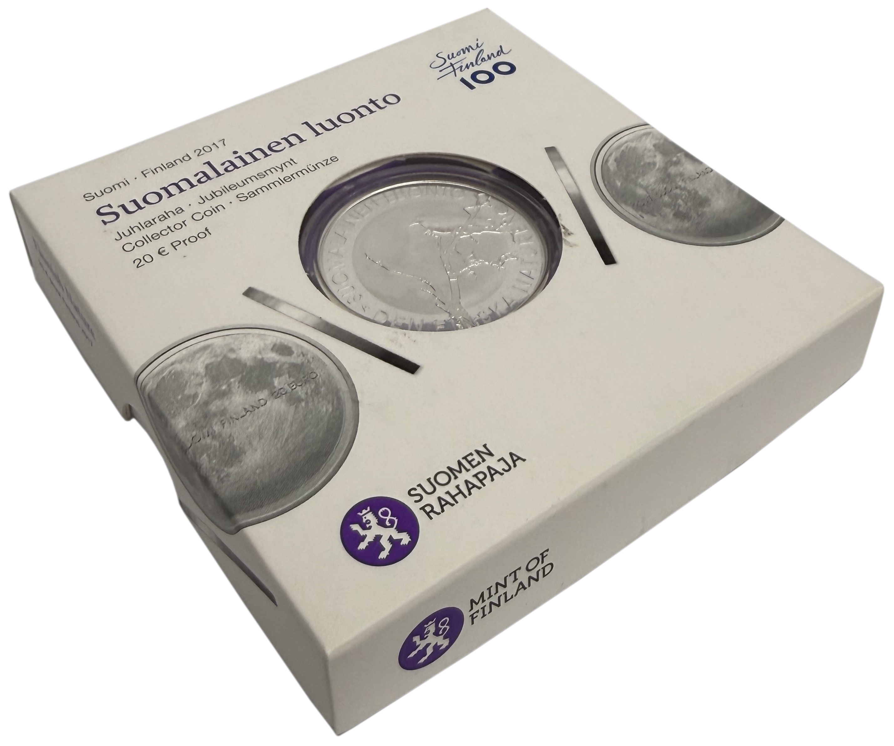 20 евро 2017 года Финляндия «Природа Финляндии» — Фото №3