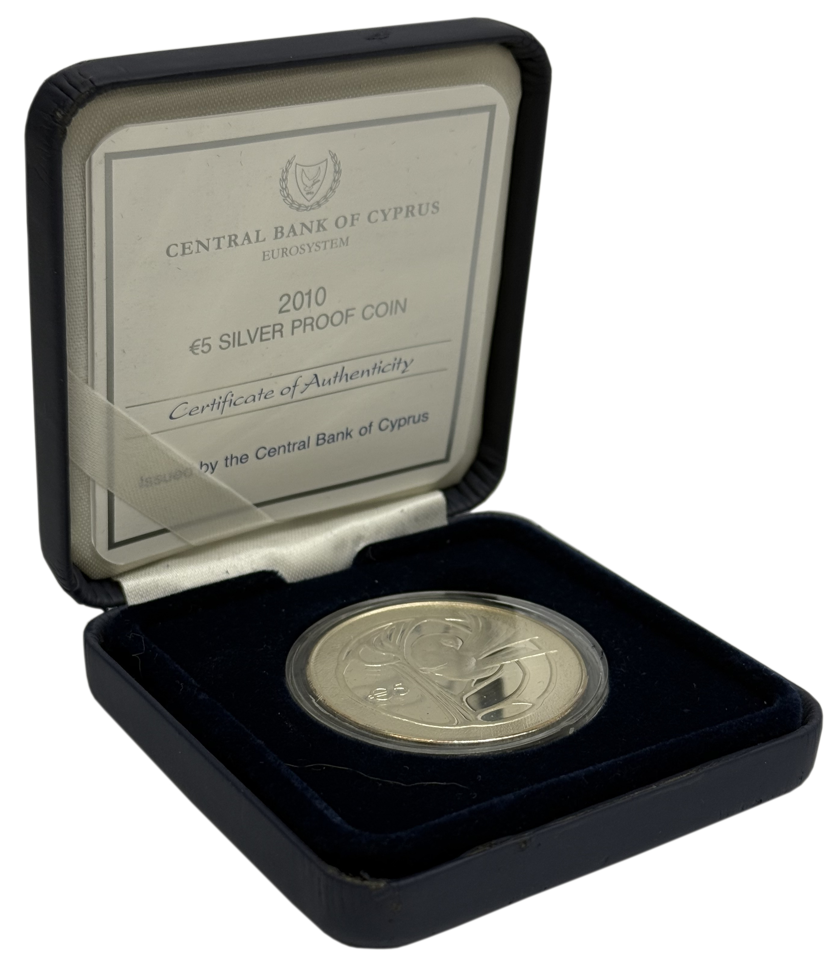 5 евро 2010 года Кипр «50 лет независимости Кипра» — Фото №3