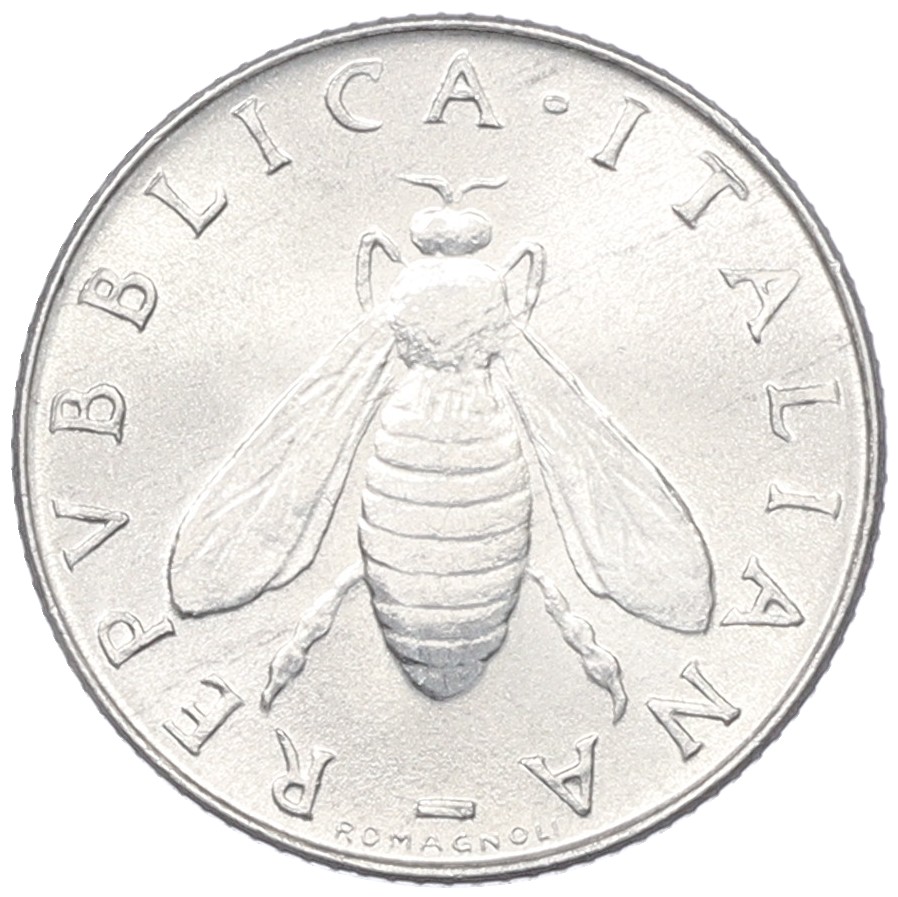 2 лиры 1959 года Италия — Фото №2