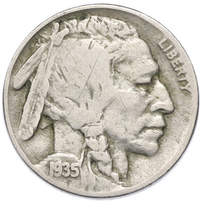 5 центов 1935 года США — Фото №1