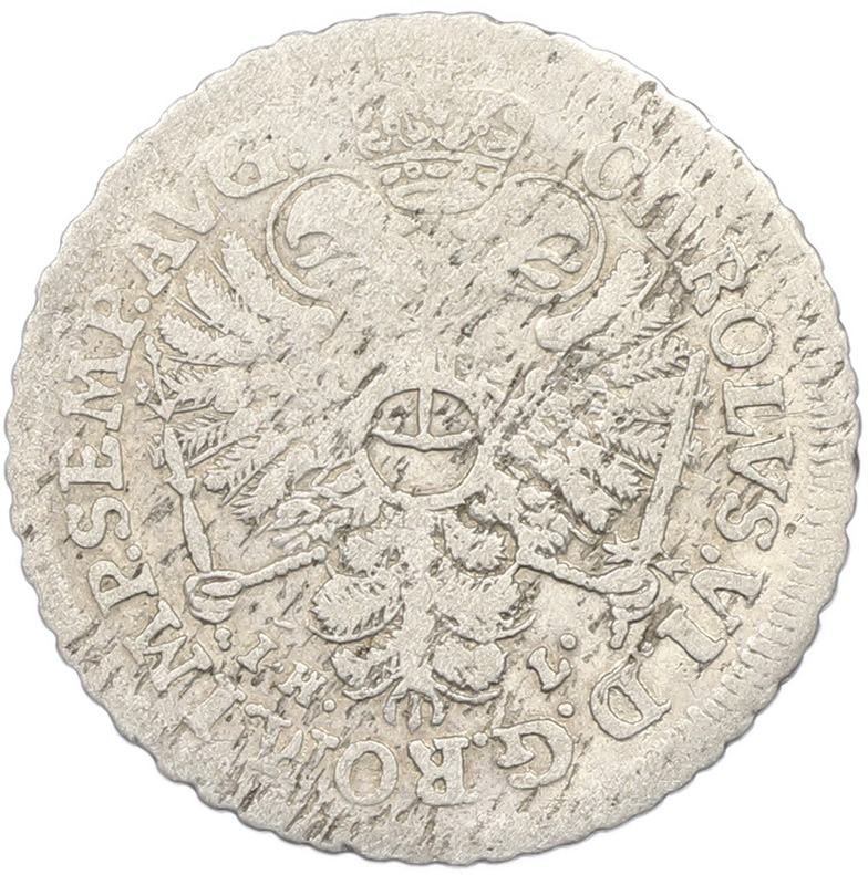 4 шиллинга 1725 года Гамбург — Фото №2
