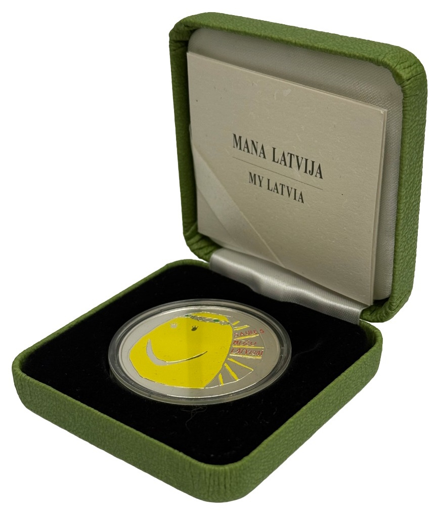 5 евро 2018 года Латвия «Моя Латвия» — Фото №3