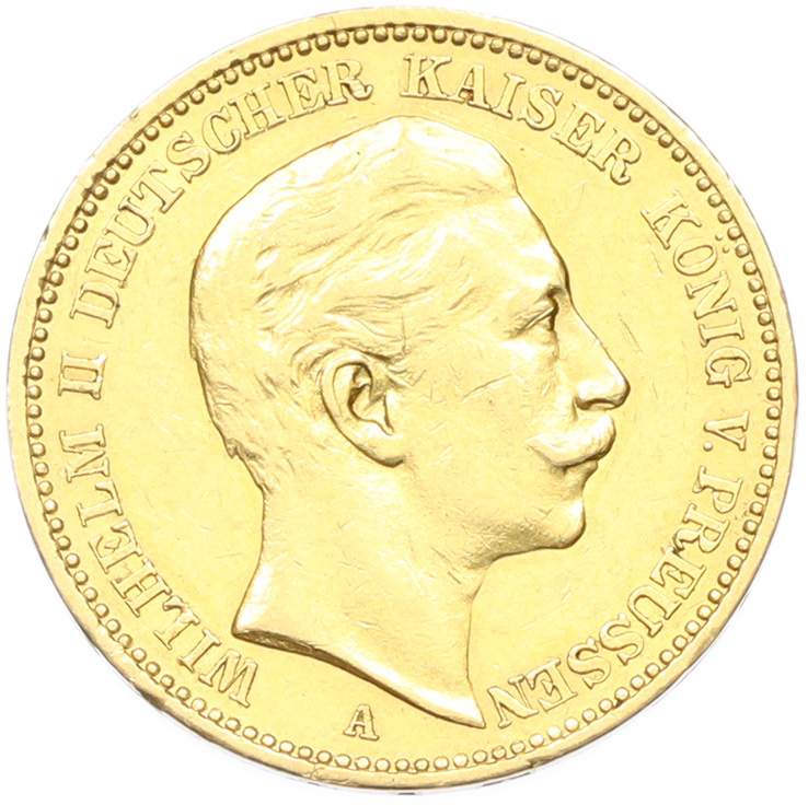20 марок 1897 года A Германия (Пруссия) — Фото №1