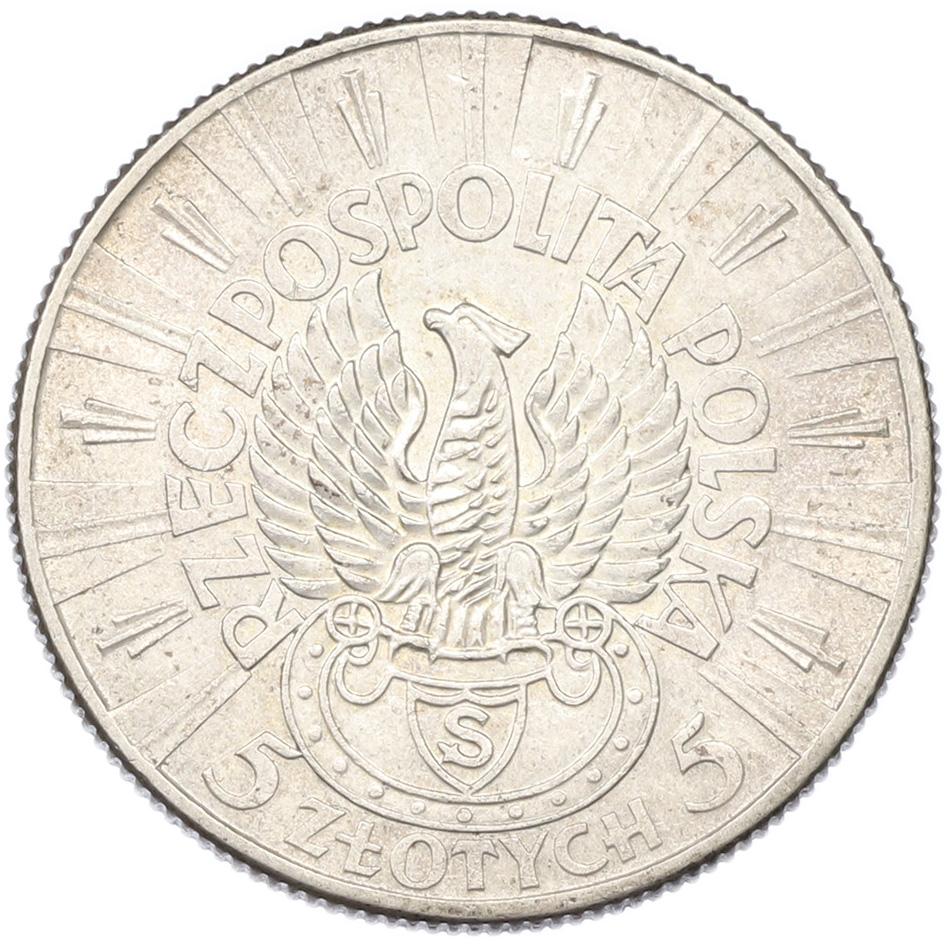 5 злотых 1934 года Польша — Фото №2