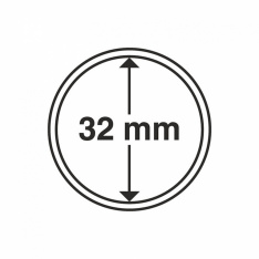 Капсула "CAPS" для монет Ø 32 мм, LEUCHTTURM, 304799 — Фото №1