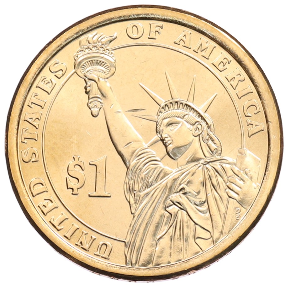 1 доллар 2016 года (P) США «37-й президент США Ричард Никсон» — Фото №2