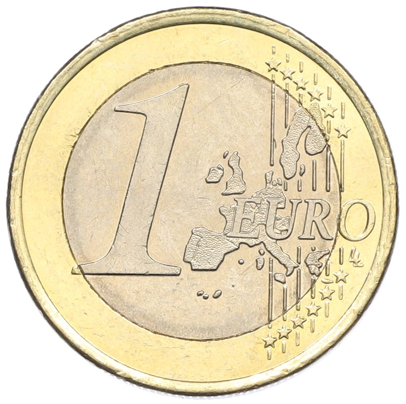 1 евро 2001 года Монако — Фото №2