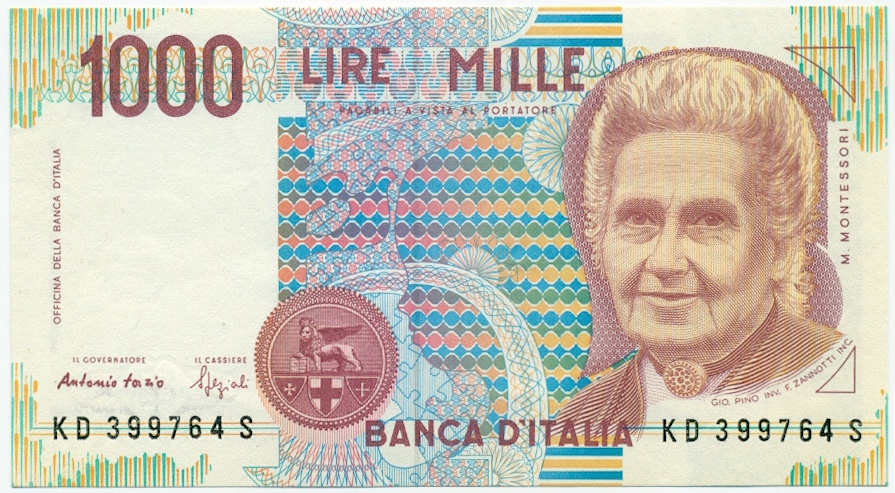 1000 лир 1994 года Италия — Фото №1