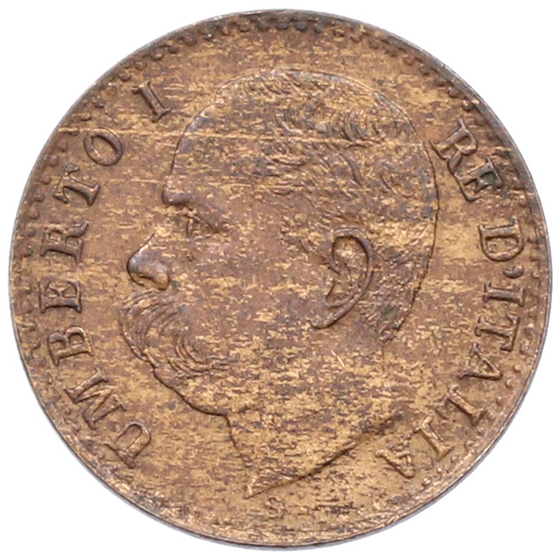 1 чентезимо 1900 года Италия — Фото №2