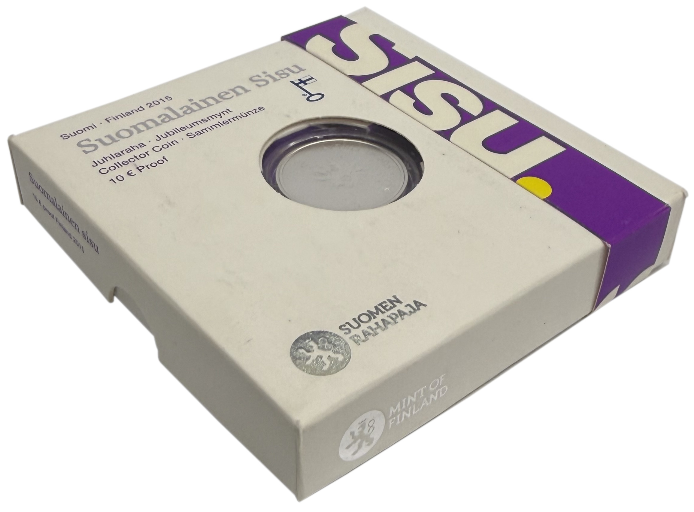 10 евро 2015 года Финляндия «Финское сису» — Фото №3