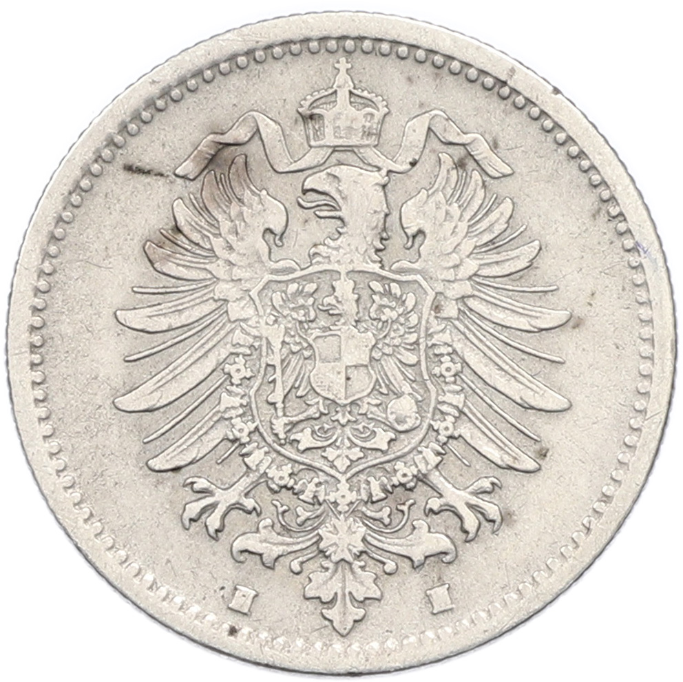 50 пфеннигов 1877 года H Германия — Фото №2