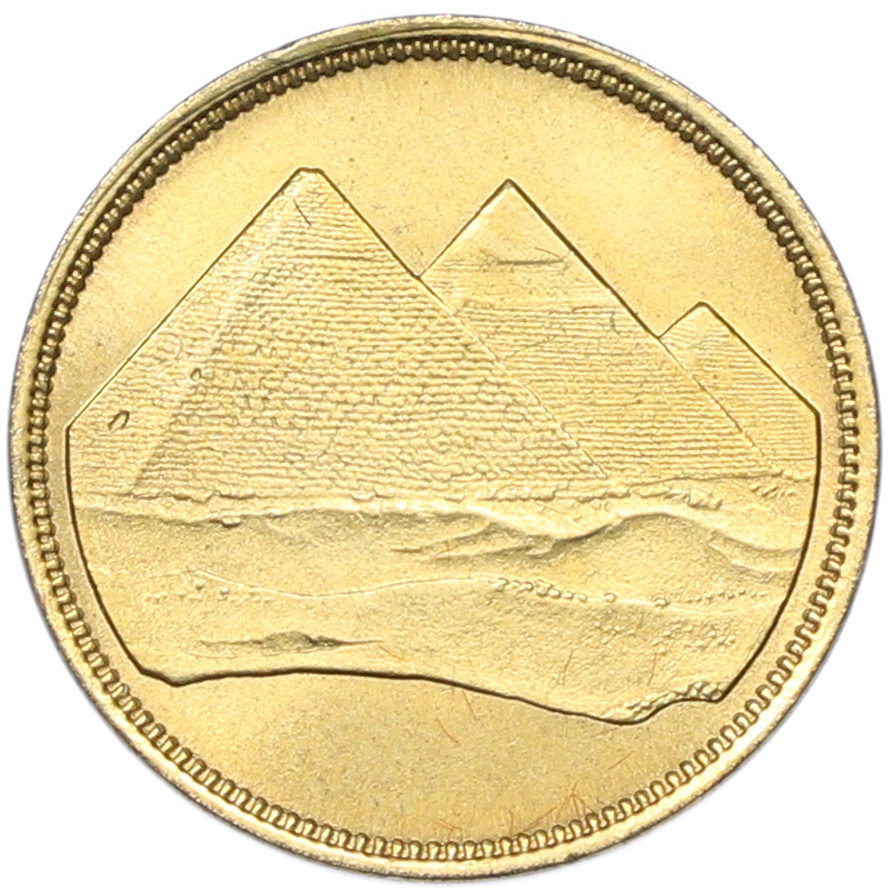 1 пиастр 1984 года Египет — Фото №2