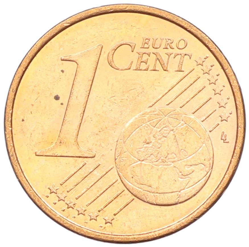 1 евроцент 2001 года Монако — Фото №2