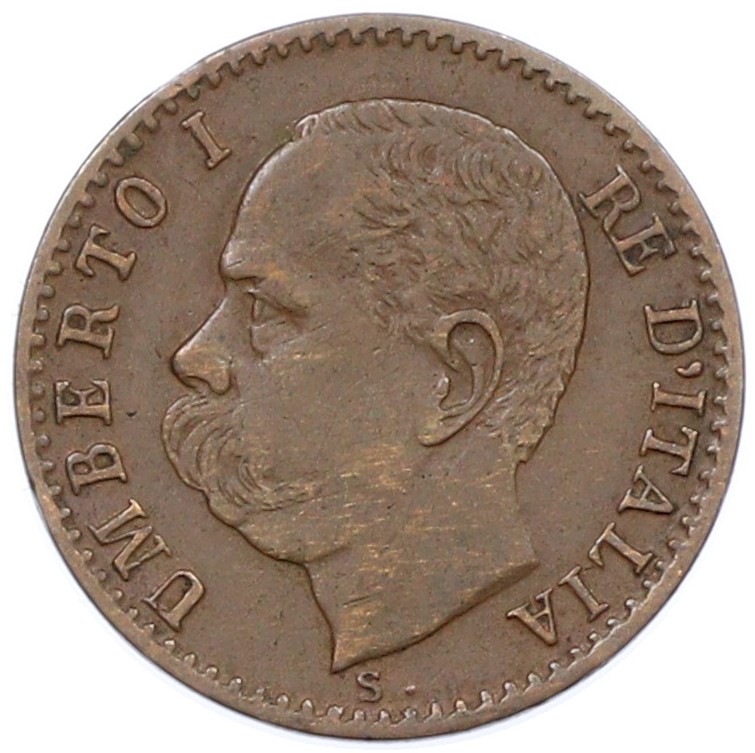 1 чентезимо 1895 года Италия — Фото №2