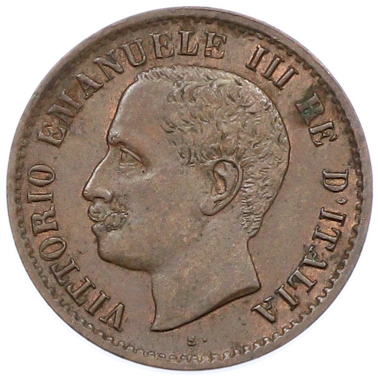 1 чентезимо 1905 года Италия — Фото №2