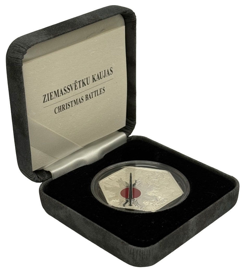 5 евро 2016 года Латвия «100 лет Митавской операции» — Фото №3