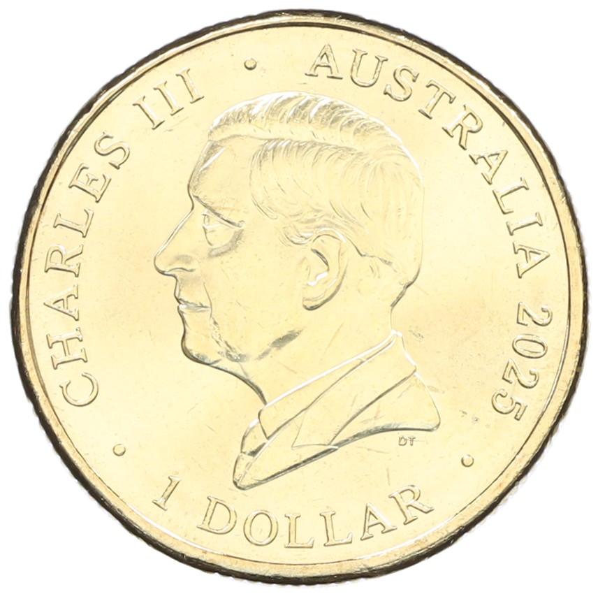 1 доллар 2025 года Австралия «Австралийские Большие Вещи — Большой Галах» — Фото №2