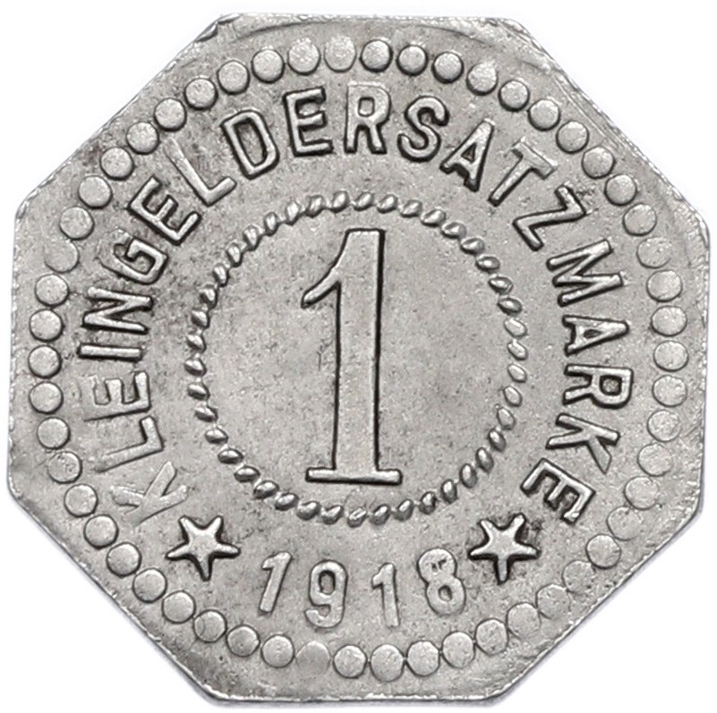 1 пфенниг 1918 года Германия — город Херсфельд (Нотгельд) — Фото №2