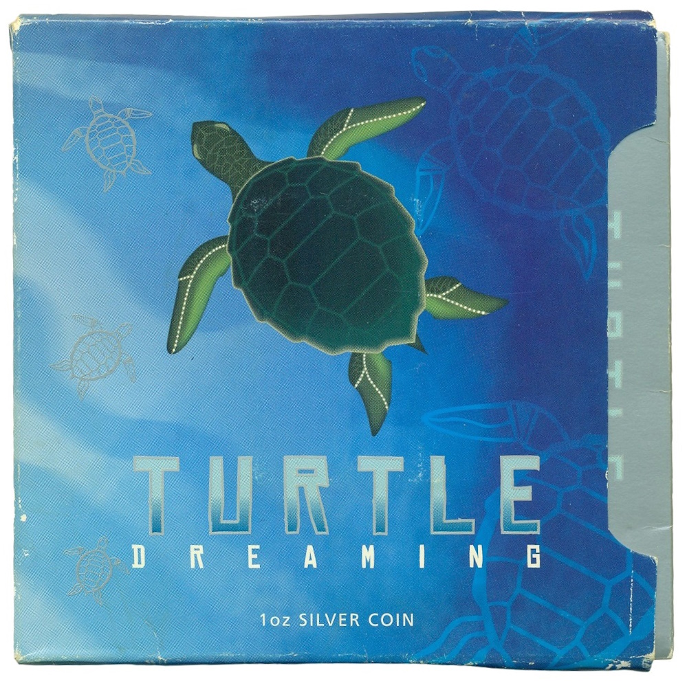 1 доллар 2008 года Австралия «Черепаший сон» — Фото №4