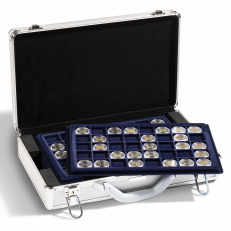 Демонстрационный чемодан (кофр) "CARGO L6" с 6 планшетами L для 240 монет, LEUCHTTURM, 343105 — Фото №1