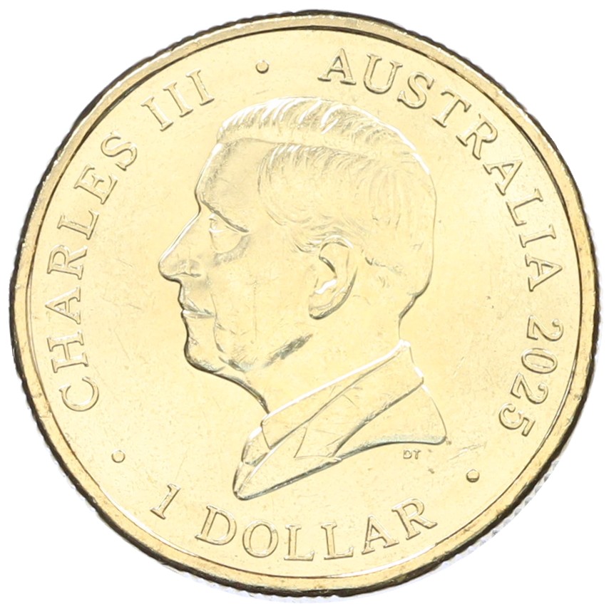 1 доллар 2025 года Австралия «Австралийские Большие Вещи — Большая тачка» — Фото №2