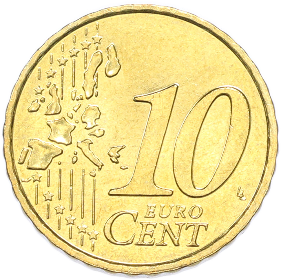 10 евроцентов 2003 года Монако — Фото №2