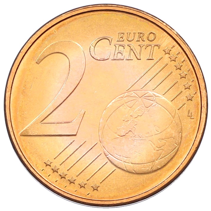 2 евроцента 2002 года Люксембург — Фото №2