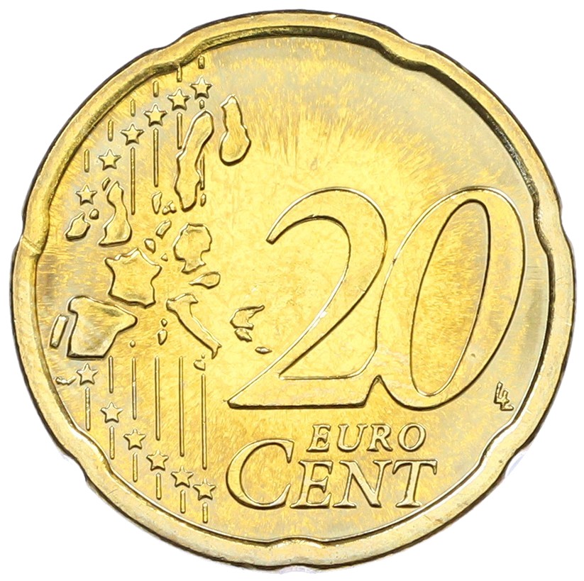 20 евроцентов 2002 года Австрия — Фото №2
