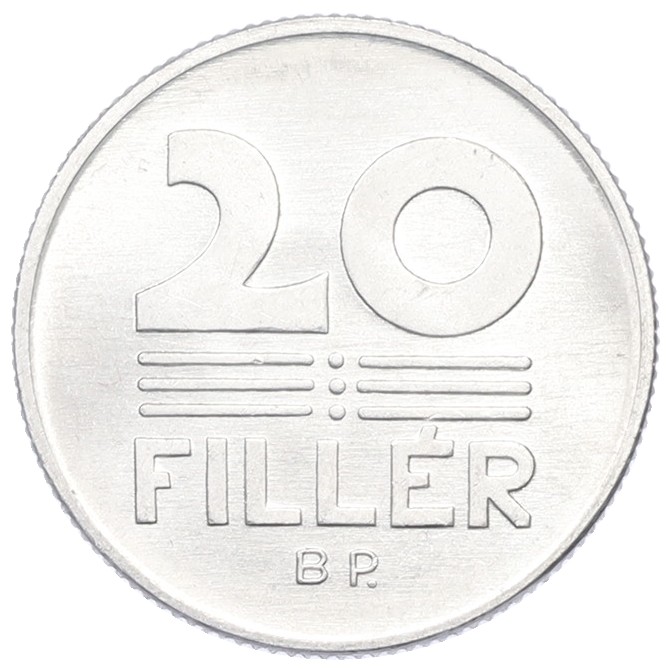 20 филлеров 1990 года Венгрия — Фото №2