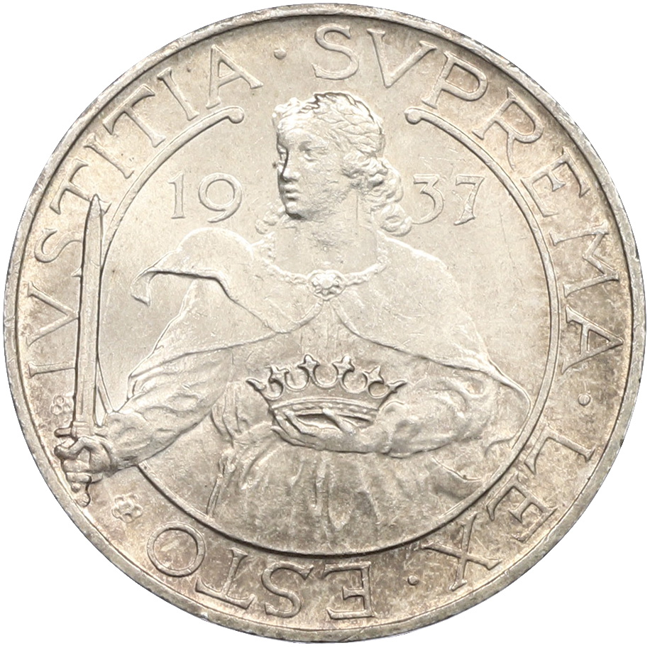 10 лир 1937 года Сан-Марино — Фото №1