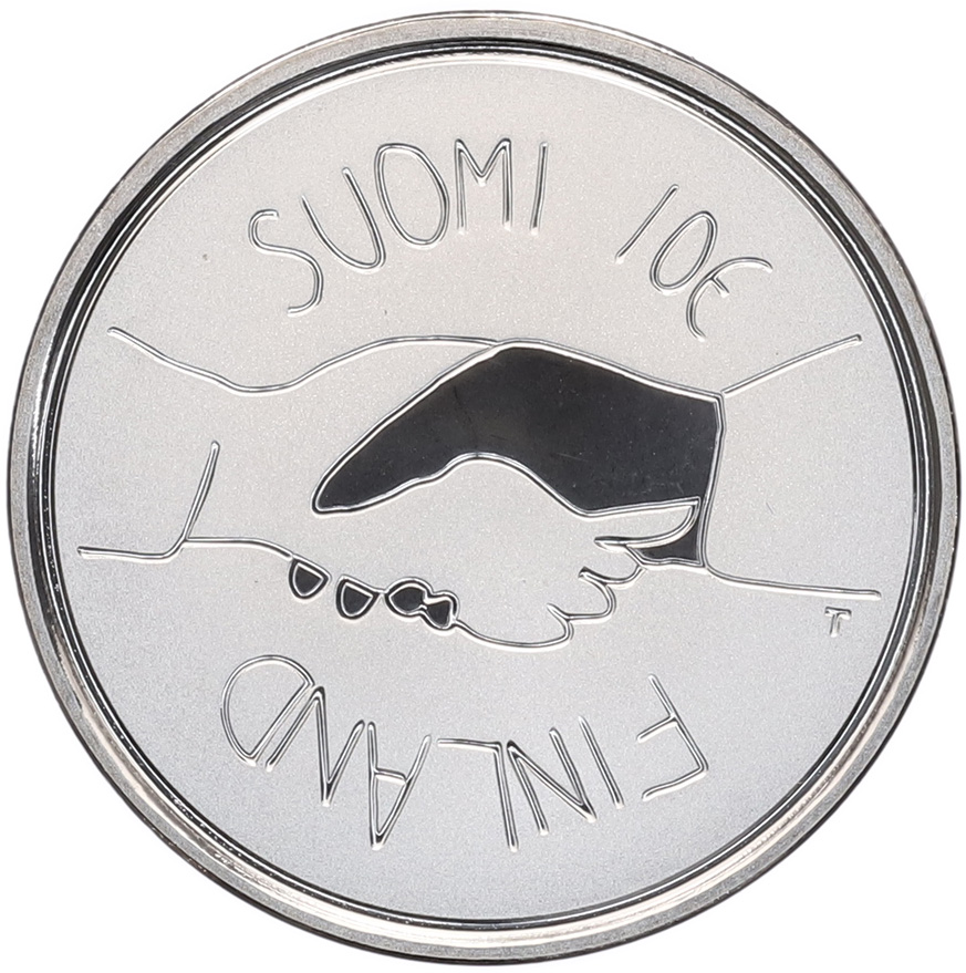10 евро 2017 года Финляндия «100 лет независимости» — Фото №1