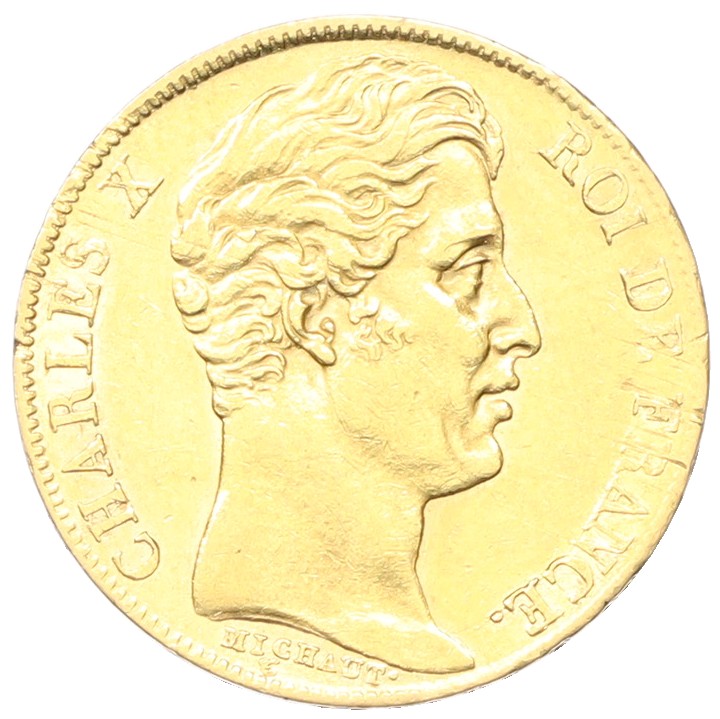 20 франков 1825 года А Франция — Фото №2