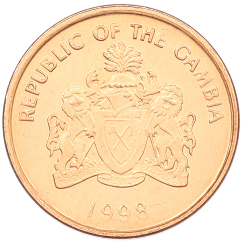 1 бутут 1998 года Гамбия — Фото №2