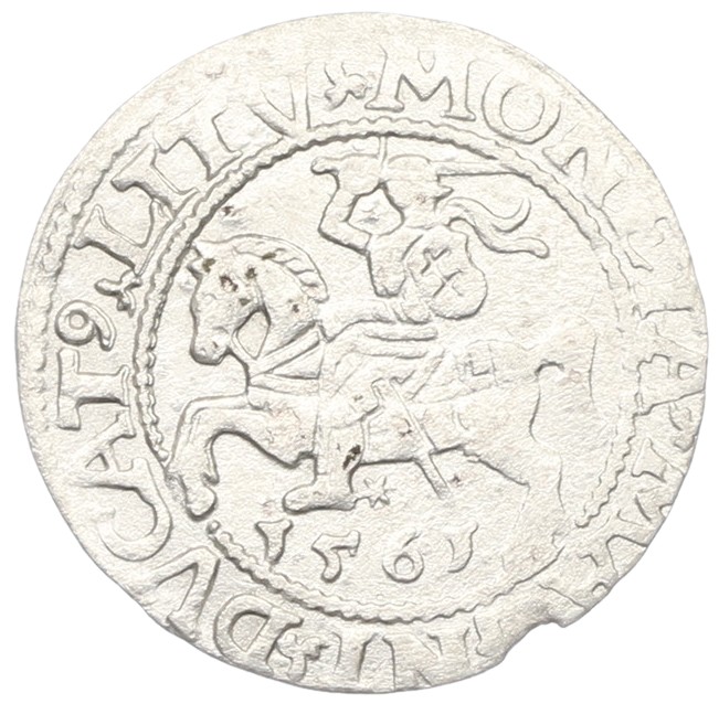 1/2 гроша 1563 года Литва — Фото №1