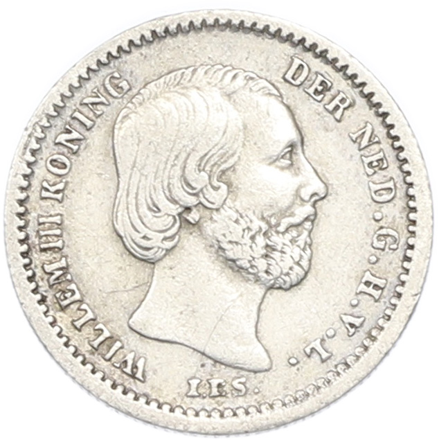 5 центов 1855 года Нидерланды — Фото №2