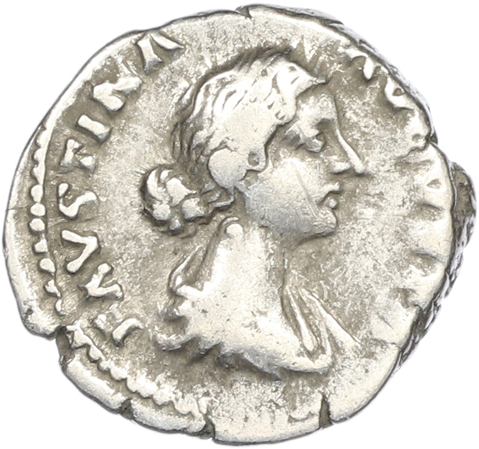 Денарий 161-175 года Римская Империя — Фаустина Младшая — Фото №1