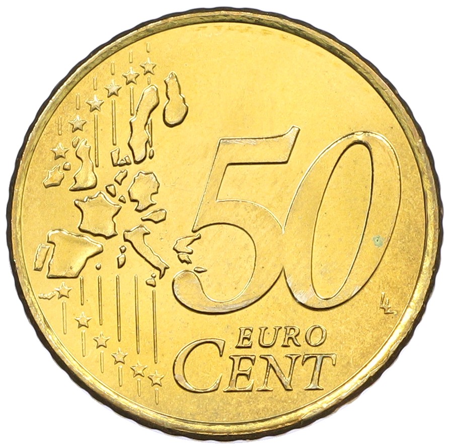 50 евроцентов 1999 года Нидерланды — Фото №2
