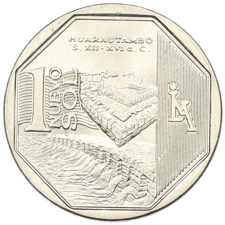 1 новый соль 2015 года Перу «Богатство и гордость Перу — Хуараутамбо» — Фото №1