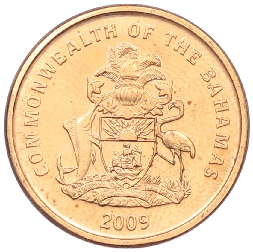 1 цент 2009 года Багамские острова — Фото №2