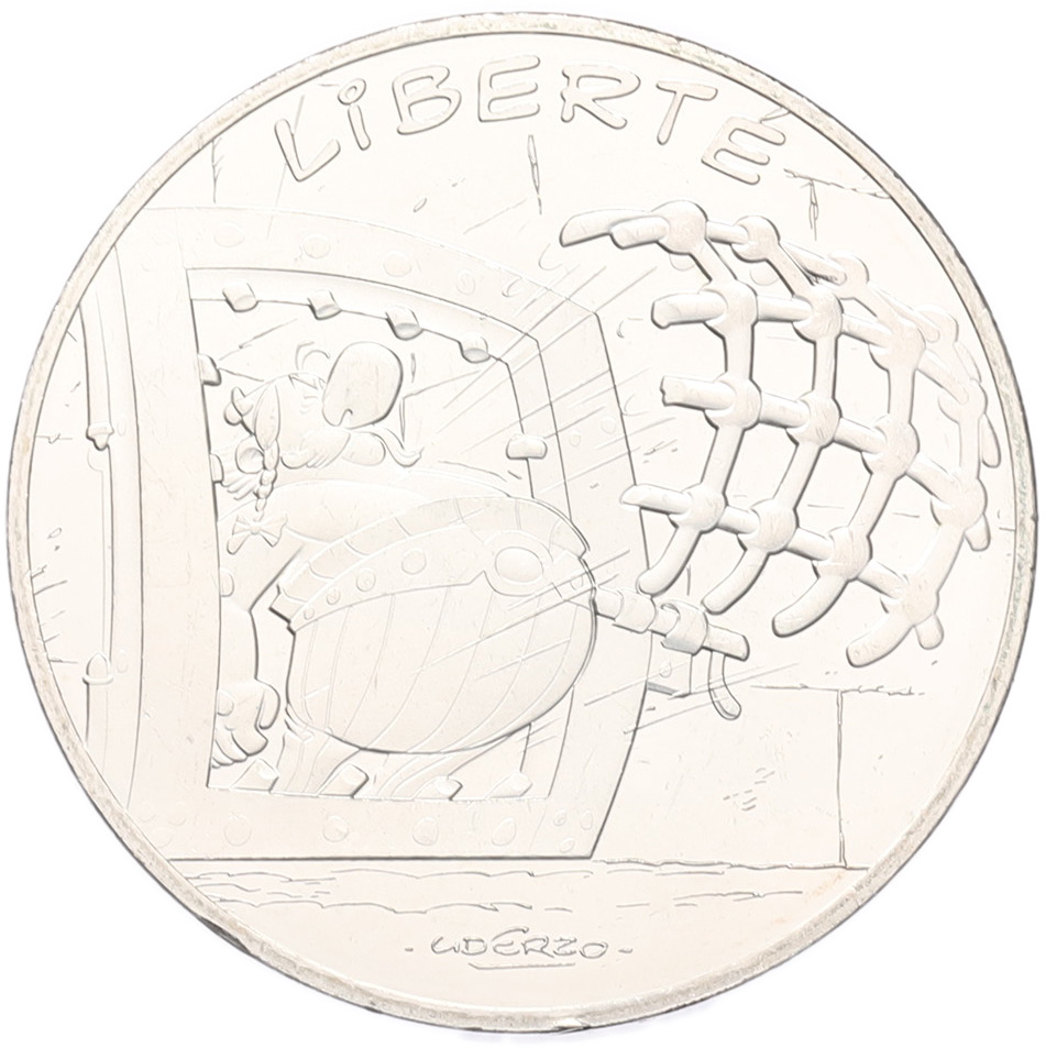 10 евро 2015 года Франция «Астерикс и Обеликс — Решетка» — Фото №1